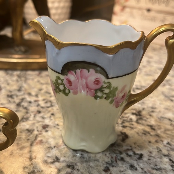 Antique cream and sugar set - Picture 3 of 9